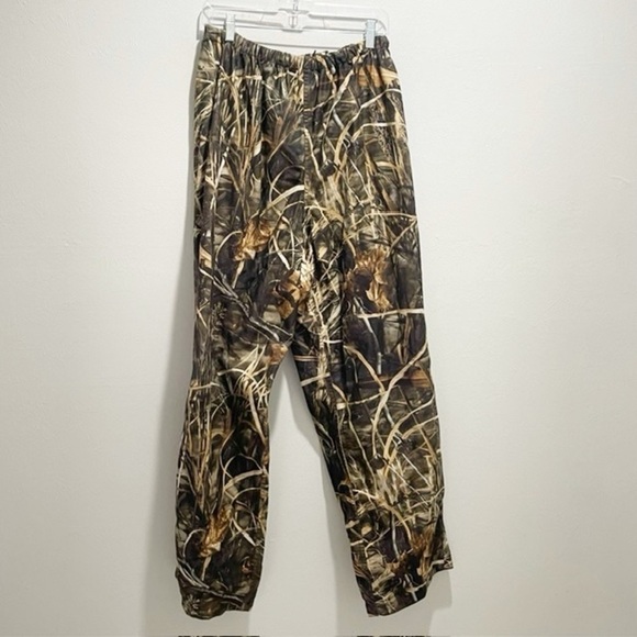 MAD DOG GEAR Men's Green Camouflage Hunting Mesh Lined Pants Water Resistant XL - Picture 2 of 8